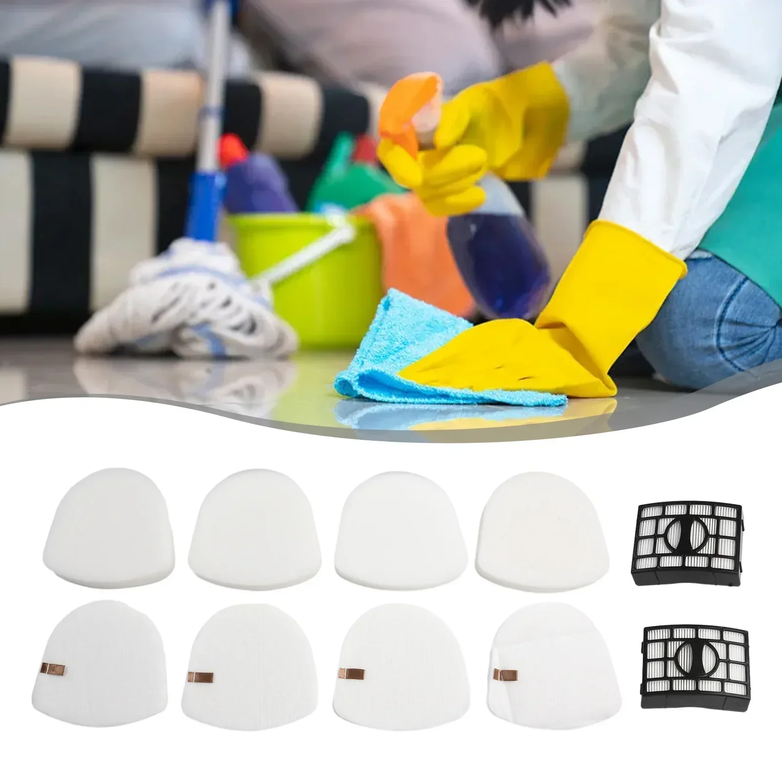 10 قطعة/المجموعة تصفية ل القرش مكنسة كهربائية UV725 ZU561 ZU562 ZU572 ZD400 ZD402 قطع الغيار استبدال الملحقات