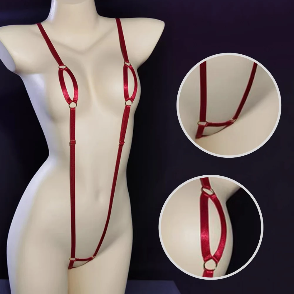 

Casual Wear Average Size Sexy Bodysuit Sleek Look Solid Pattern All Seasons Wear Average Size Fit Intimate Apparel