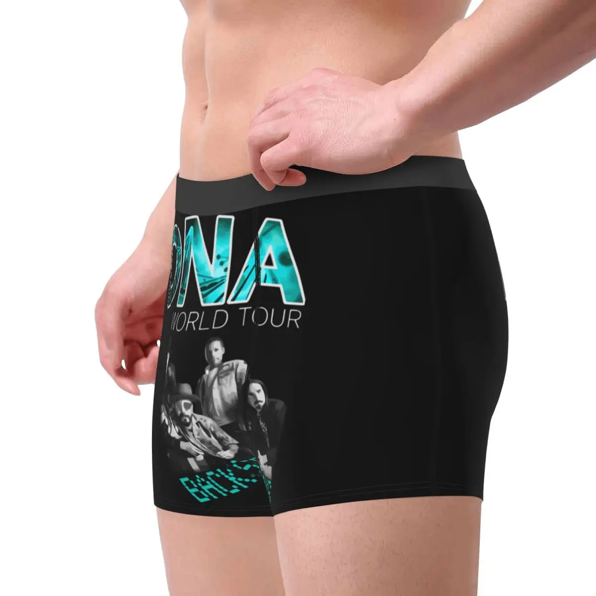 Custom Backstreets Pop Music Boys Underwear Men Breathbale Boxer Briefs - view 3
