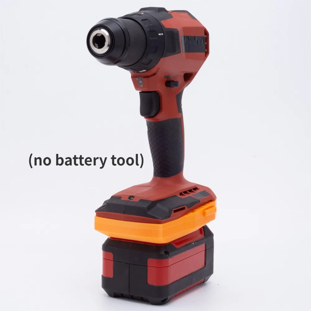 Batteries Converter Fit For r Ozito For Einhell 18v Lithium Ion Converter to Hilti  22v Power Brushless Tools (﻿Adaptor Only)