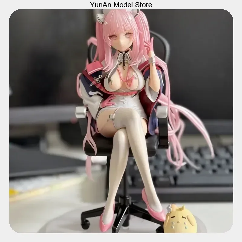 

Collectible Cute Ornament Doll Anime Figures Statue Cartoon Models 21cm Game Azur Lane Hms Perseus Sitting Position