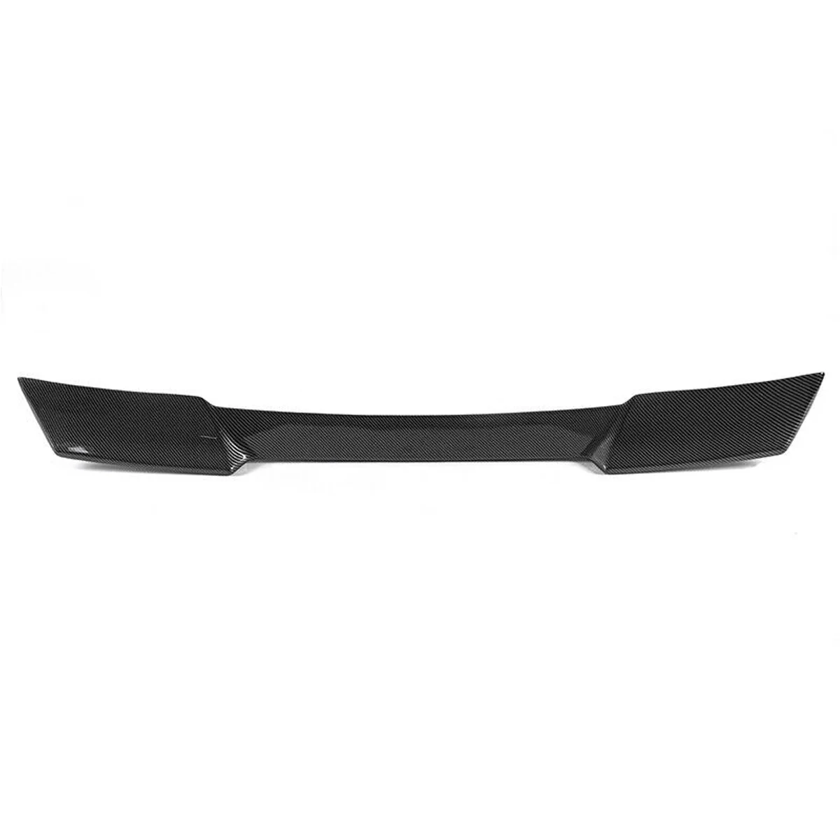 For 1997-2004 Corvette C5 ZR1 Carbon Look Rear Trunk Wing Spoiler Carbon fiber pattern and Bright black car Sports Accessories