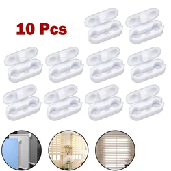 10pc Plastic Roller Blinds Pull Cord Connector Curtain Chain Connector For Vertical Blinds Joiners Spare Tools Replacement