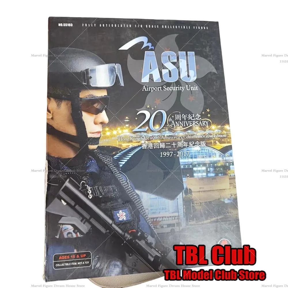

SS103 SoldierStory 1/6 Scale 12inch Action Figure Male Hong Kong Airport Special Police Force Soldier 20th Anniversary Full Set