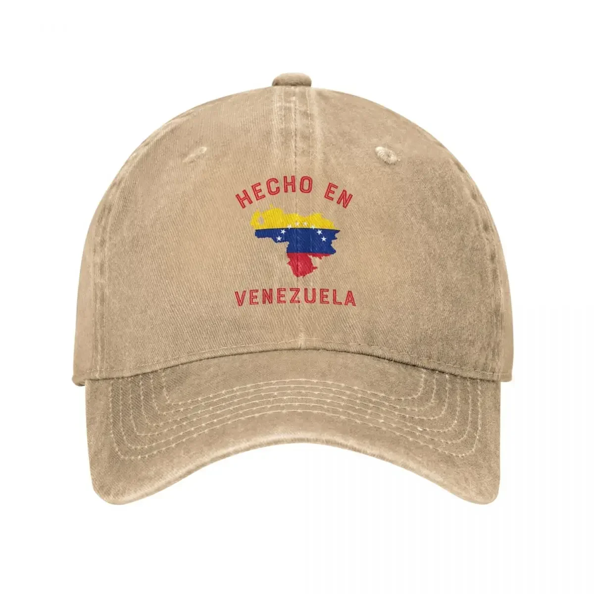 Hecho En Venezuela Venezuelan Unisex Baseball Caps Distressed Denim Caps Hat Classic Outdoor Running Golf Snapback Hat