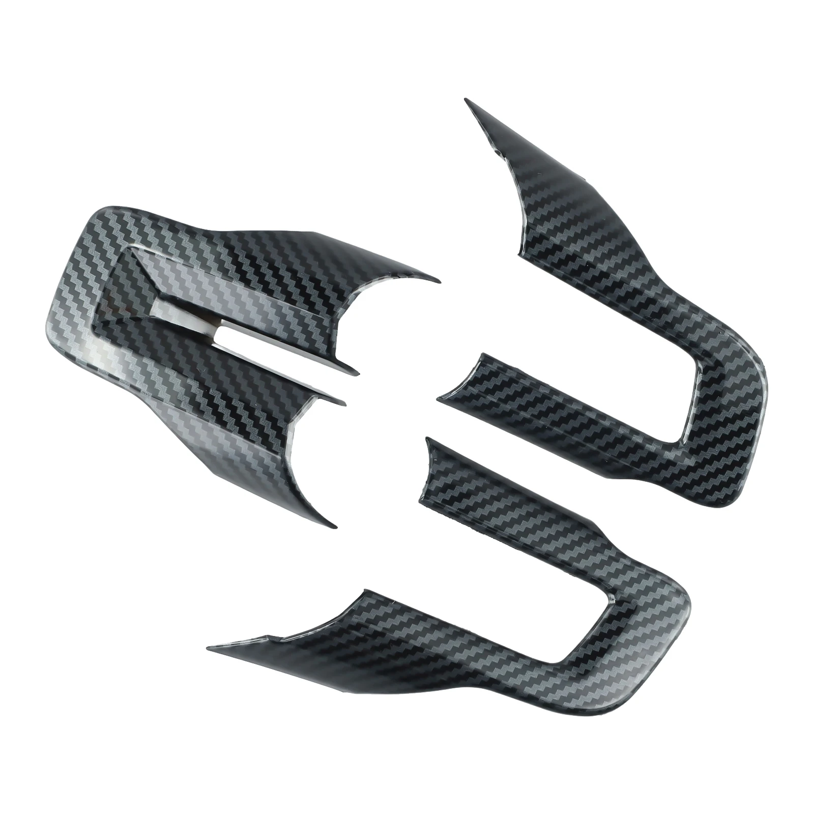 

Накладка из углеродного волокна для Ford Mustang, аксессуары для интерьера, накладка на колесо, практичная замена, новинка