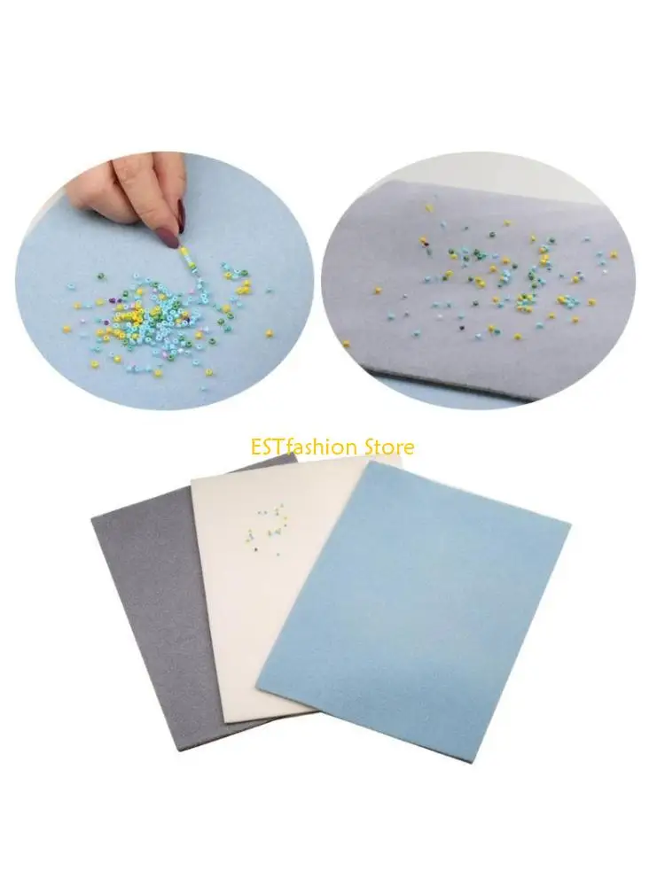 Y5GC 3Pcs/set Sponge Bead Mats for Beading Art Accessories and Tools Soft Sponge Pad