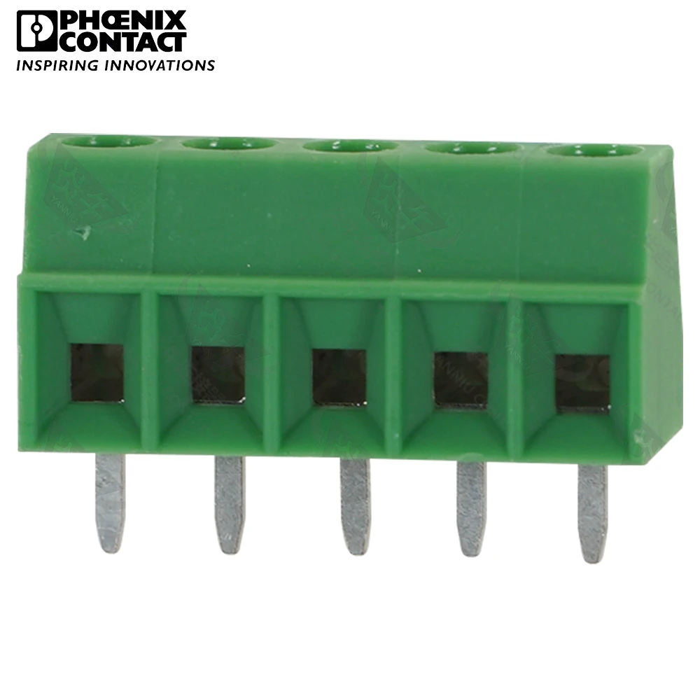 Conector genuíno original do contato de Phoenix, bloco terminal do parafuso do PWB, MKDS 1 3,5, 1751277 Fio-à-Placa, 17.5A 200V, 5 Pin, 3.5mm, 1Pc