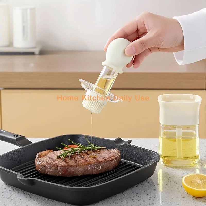 زجاجة توزيع الزيت المحمولة مع - مراجعة Kitchen Glass Baking Set وسعره
