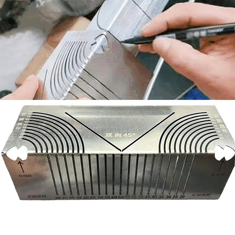 角度およびアークマーキングツール、調整可能な線形アークデュアルパーパススクライバー、角管曲げツール、平行線描画ツール