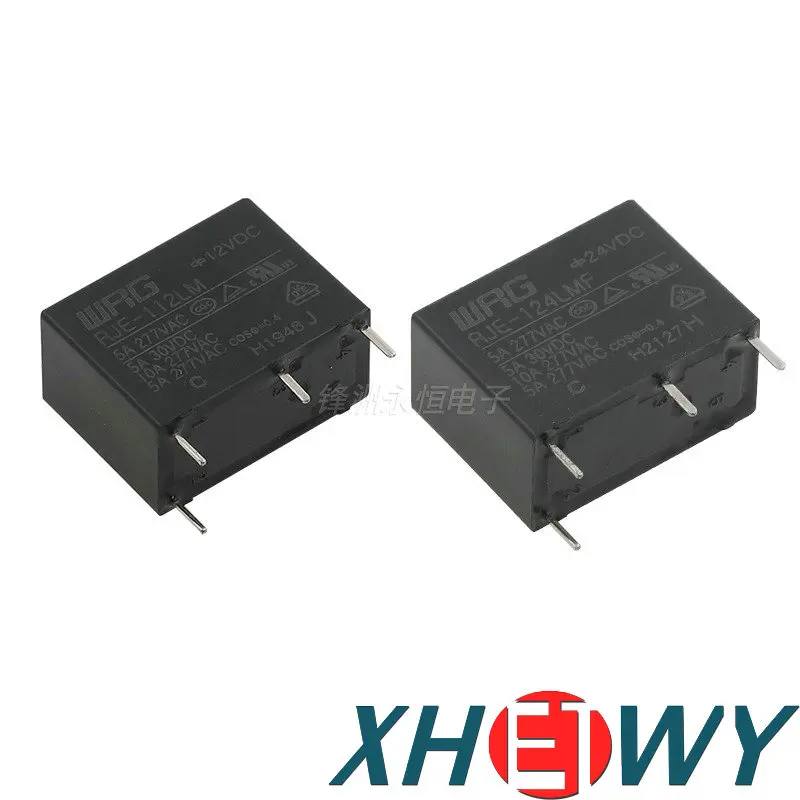 Relay RJE-105LMF RJE-112LMF RJE-124LMF 5VDC 12VDC 24VDC 5A can replace HF33F 5-pin 10A