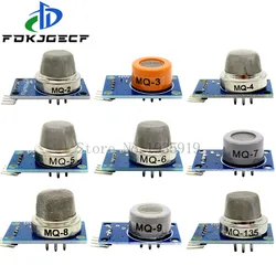 MQ-2 MQ-3 MQ-4 MQ-5 MQ-6 MQ-7 MQ-8 MQ-9 MQ-135 Detection Smoke methane liquefied Gas Sensor Module for Arduino Starter DIY Kit