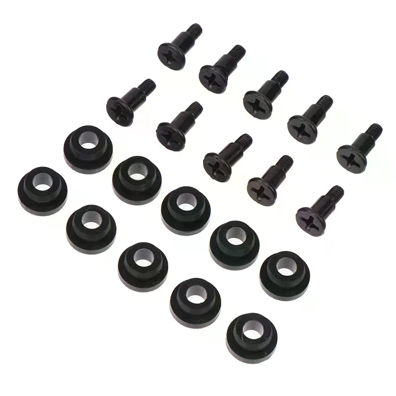 10pc 2.5/3.5-inch Computer Case Shockproof Screws Shockproof Screws + Shock Absorption HDD Shock Absorption Screws