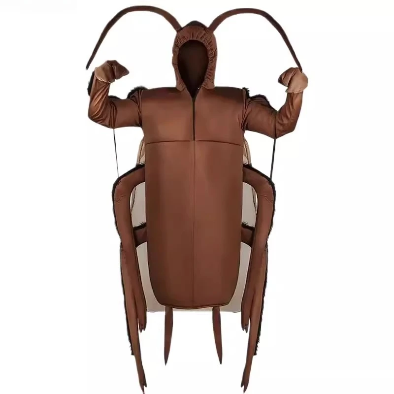 Cockroach Cosplay Costume Adult Animal Doll Outfit Playtime Funny and Quirky for Annual Meeting