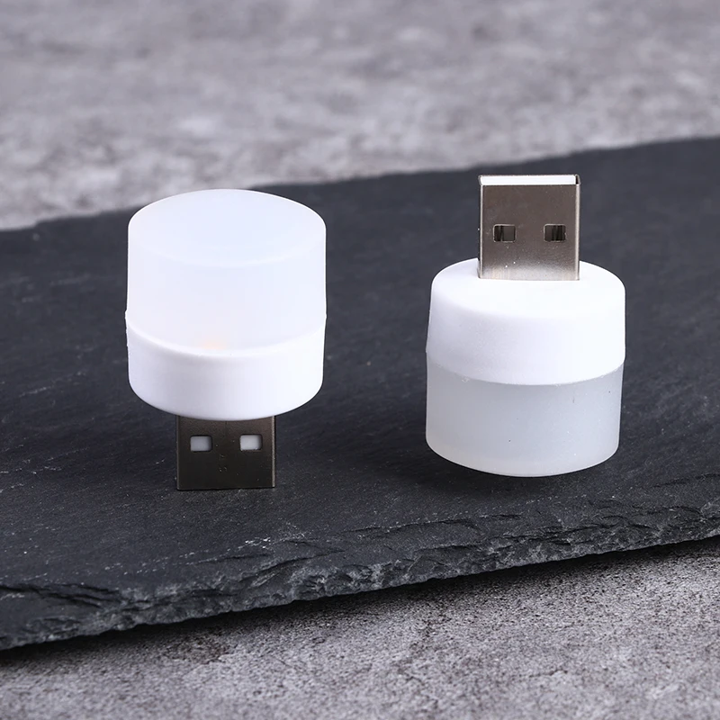 Лампа с USB-разъемом для компьютера, маленькая USB-лампа для чтения с функцией зарядки, для защиты глаз, для чтения