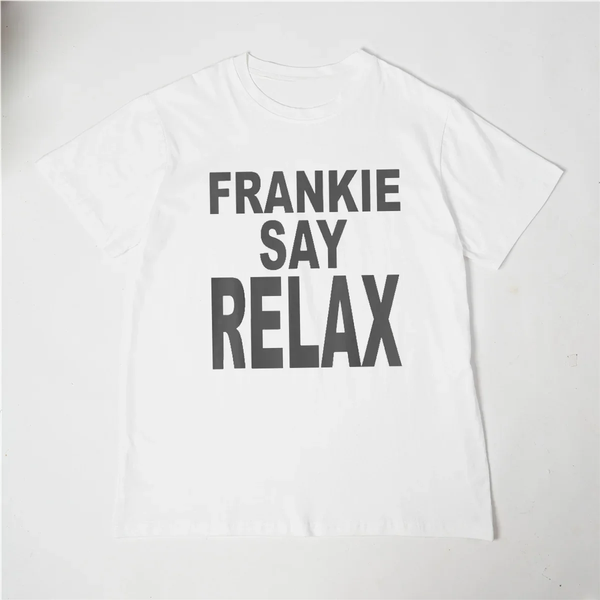 

Frankie Say Relaxed Fun T-shirt 90 T-shirt Design 2024 Summer Men's cotton T-shirt Camisas Hombre design Designer