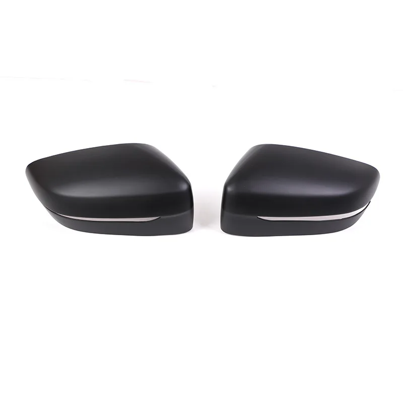 External Rearview Mirror Cover For 18-23 BMW 5 6 GT 7 3 Series Sub-black, Left Peptide