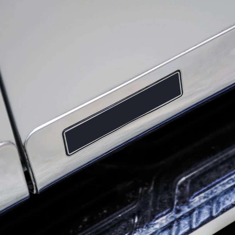 Stainless Steel Car Door Protection Bar Decoration For Nissan Patrol Y62 2010-2021 2020 Exterior Upgraded Accessories Body Kit