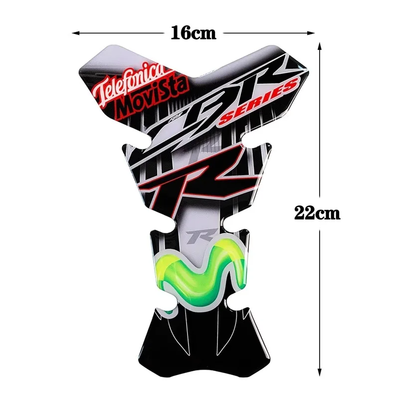 

Honda Sticker Motorcycle Fuel Tank Decoration Anti Slip and Scratch 3D Fishbone Accessories CBR