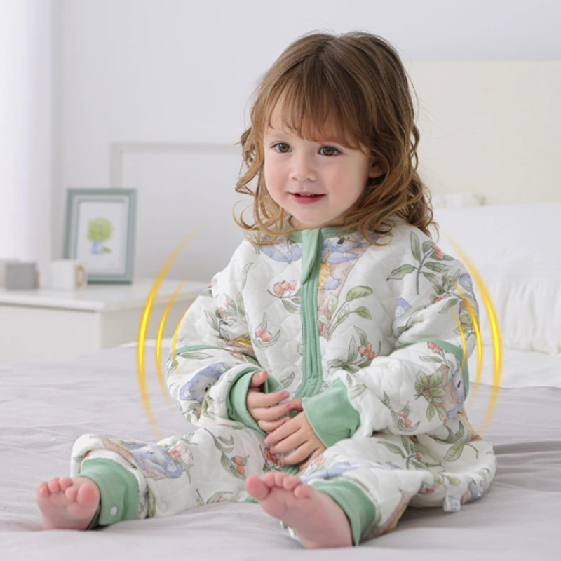 1.5 توغ الخريف الطفل كيس النوم - مراجعة Baby Clothing For Bed وسعره