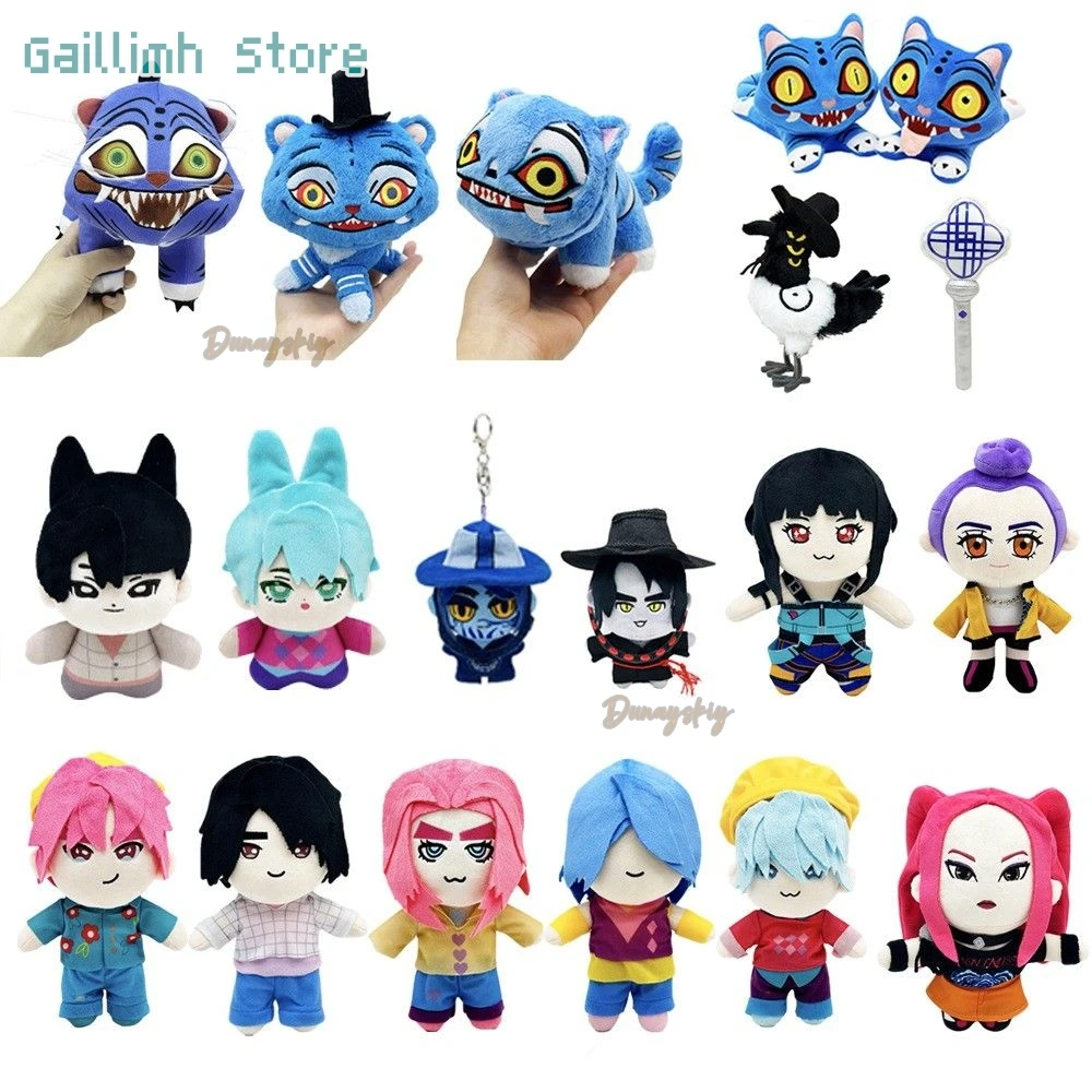 Kpop фильм Demon Saja Boys Game Hunters плюшевая тигровая сорока шляпа птица животное косплей Peluche Rumi Mira Zoey Jinu фигурка косплей