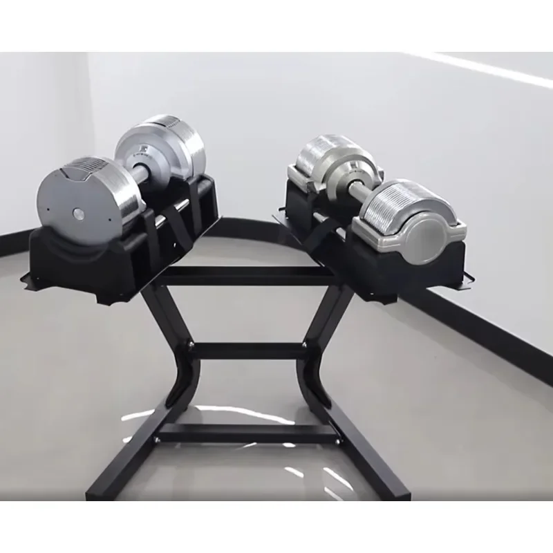

Adjustable Cast Iron Portable Dumbbell Set Gym Equipment for Strength Training Free Weights High Quality Durable Design 24kg
