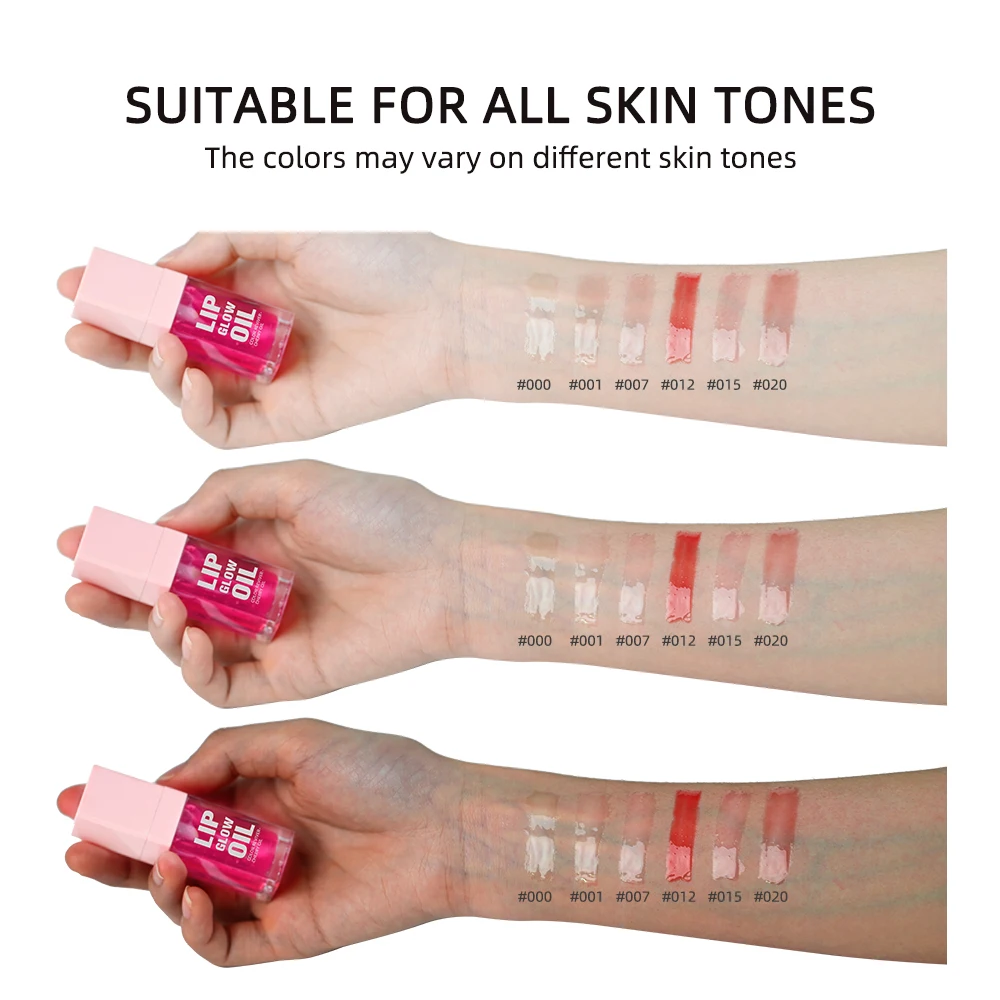 الشفاه توهج النفط هلام ملمع الشفاه طويلة الأمد ترطيب أحمر الشفاه الدائم امرأة تينت للشفاه عصا ملمع الشفاه وصمة عار