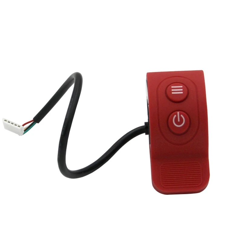 

Electric Scooter Accelerator Suitable For X6 X7 X8 Trigger Accelerator Finger Thumb Throttle Speed Control Switch, Red Parts