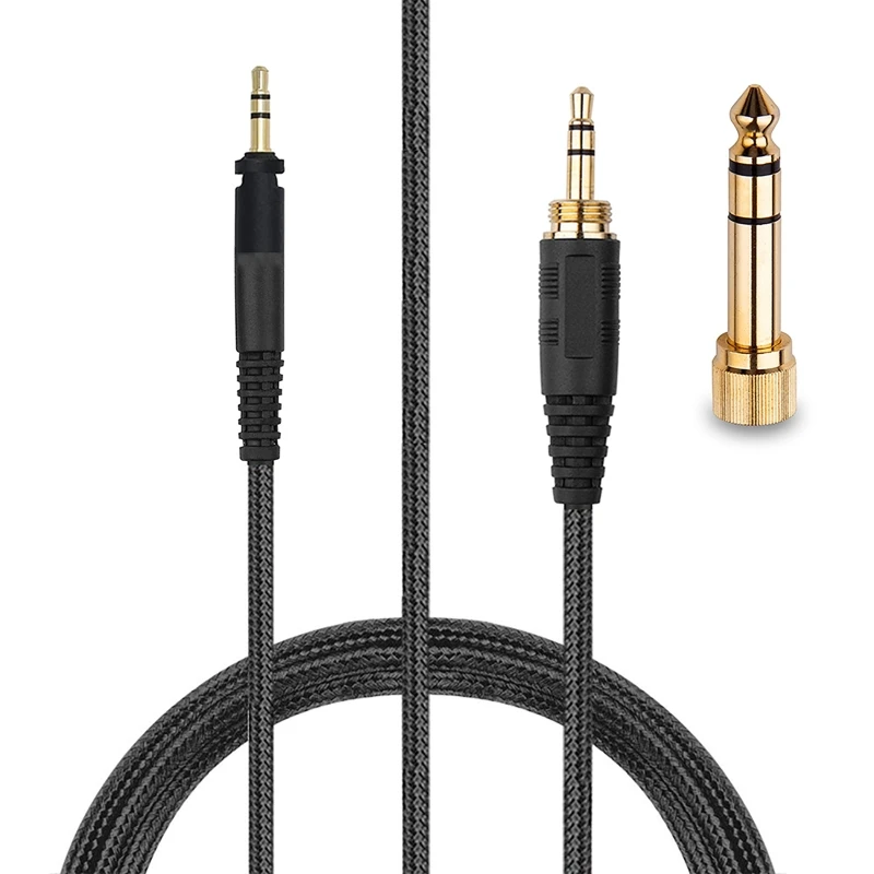 6,35 mm vervangend nylon gevlochten kabelverlengsnoer voor SRH440 SRH840
