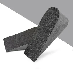 Unisex Black Invisible Height Increase Insole Cushion Shoe Heel Heighten Insoles for Feet Women Men Quality Foot Shoe Pads