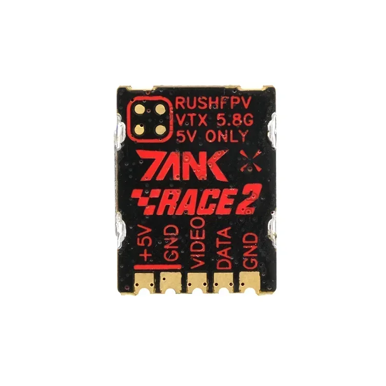 RUSHFPV RUSH TANK RACE 2 RACE II 5.8G 48CH PitMode 25mW 100mW 200mW Max Adjustable SmartAudio FPV VTX 20X15mm for RC FPV Drone