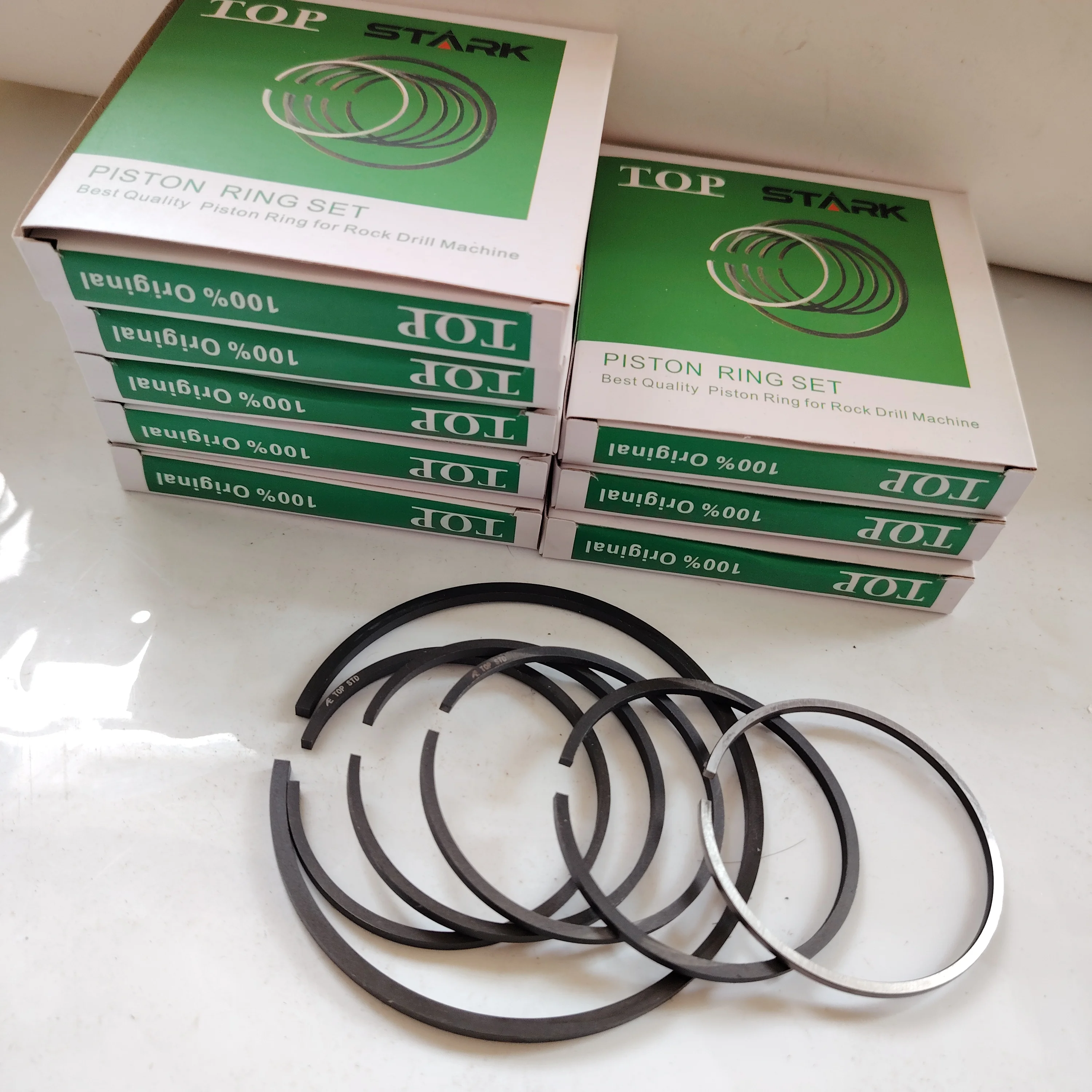 Original YN30A/YN27 rock drill accessories annular round piston ring engine impact piston ring