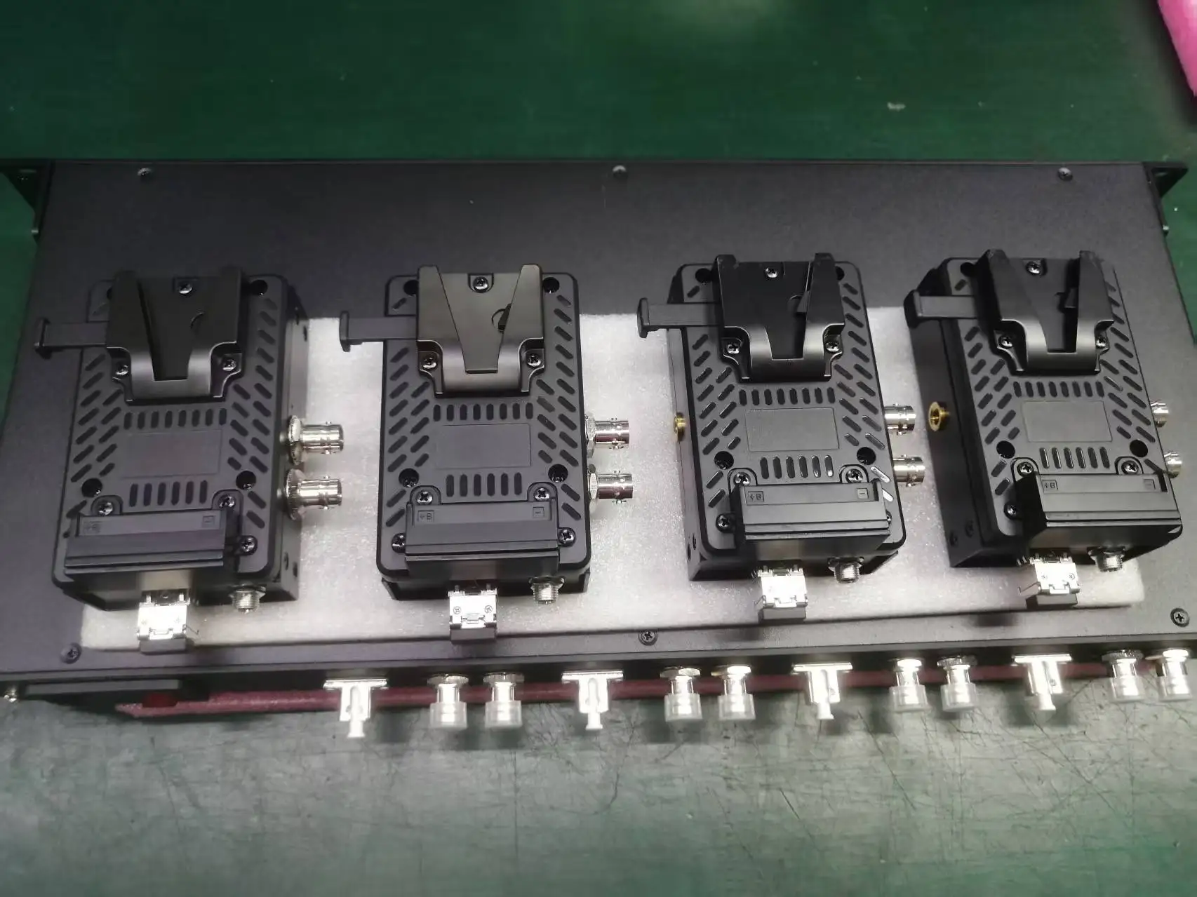 4K 12G-SDI EFP Fiber Optic Transmission System With 4TX and 1RX