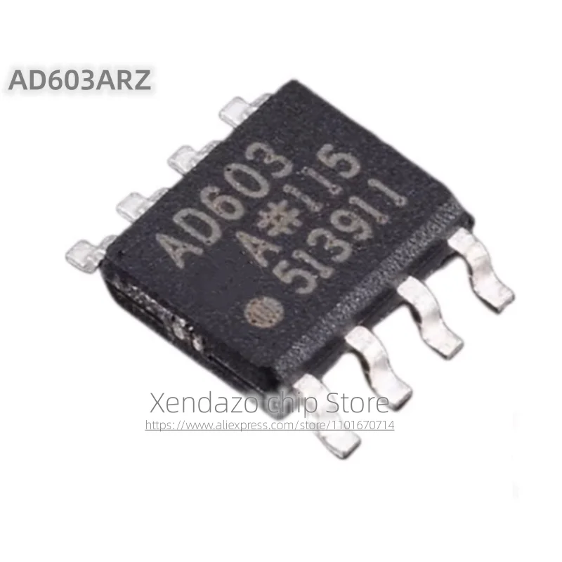 

5 шт./лот AD603ARZ AD603A AD603 SOP-8 посылка оригинальный малошумящий чип усилителя с регулируемым усилением