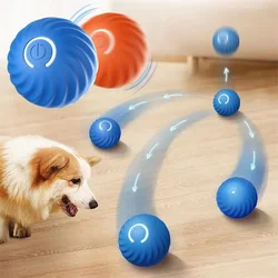 Brinquedo eletrônico interativo, Brinquedo do cão inteligente, Bola móvel USB, Saltando automático para cachorro, Presente de aniversário, Produtos de gato