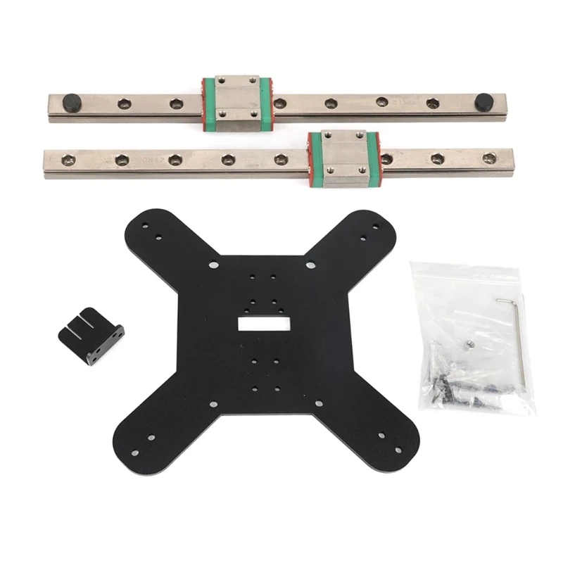 Y-Axis Printing Platform Support Board 300mm Guide Rails with Slider KP3S