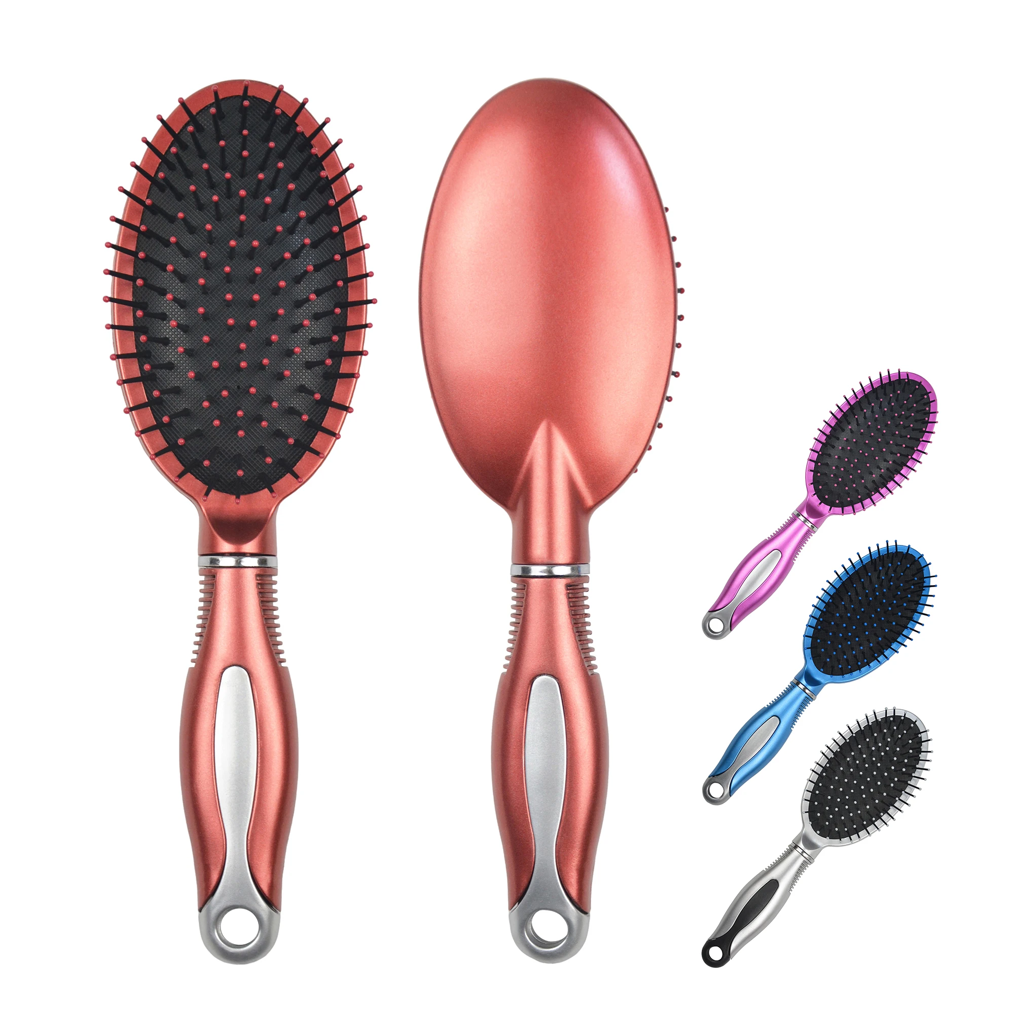 Anti-Static Detangle Escova De Cabelo, Ferramenta De Salão De Cabeleireiro, Air Cushion Comb, Massagem Do Couro cabeludo, 4 Cores, 1Pc