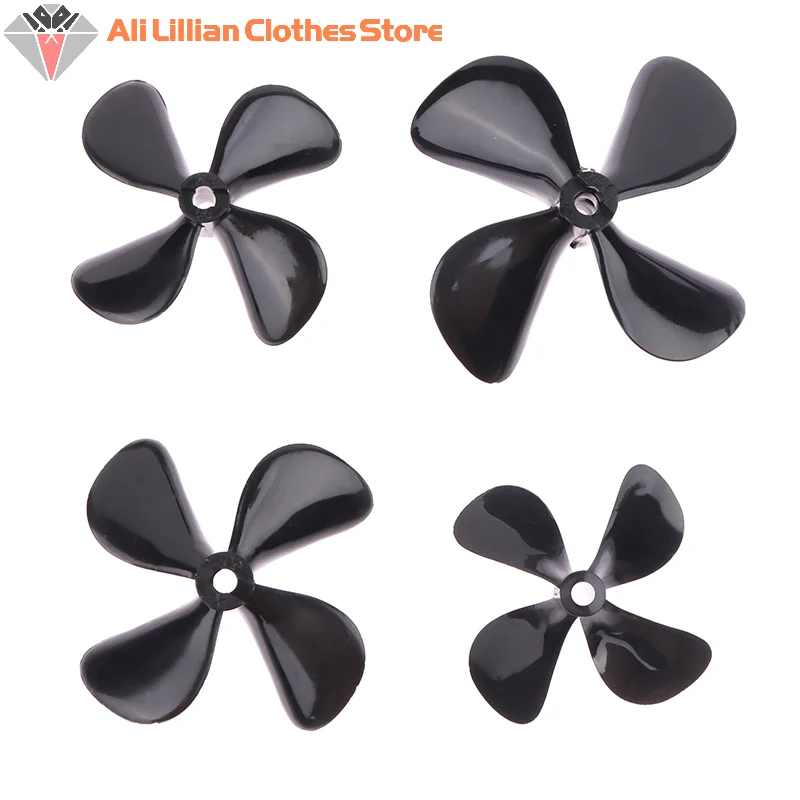 ⭐ CHAUD ❗   Hélice de bateau RC à quatre pales Positive/inversée, vis haute résistance D50/55/60/70mm, 4mm, 2 pièces