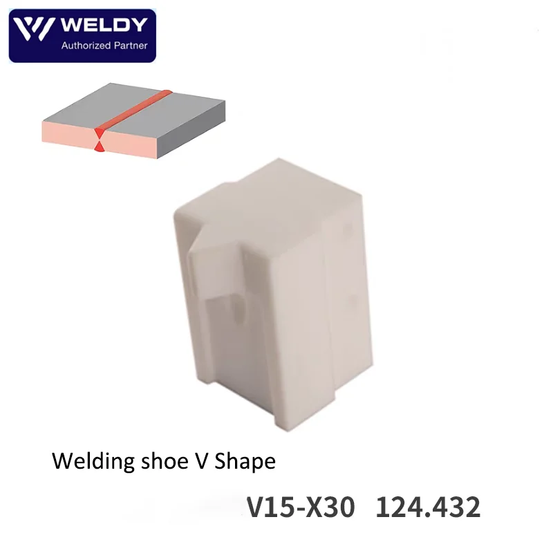 

Weldy Welding Shoe Insert V15 124.432 for Weldy Booster EX2 EX3 extruder welding machine