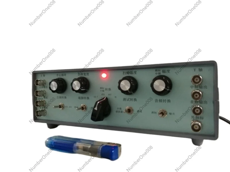 V3.1 Multifunction RF Signal Generator, Radio Scanner & Audio Tester Kit with LCD, Intermediate Frequency Signal Source for DIY