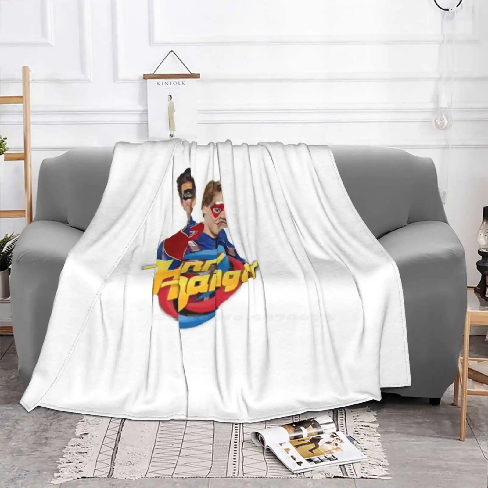 Henry Danger And Captain Man Top Quality Comfortable Bed Sofa Soft Blanket Henry Danger Boys Girls Kids Tv Show