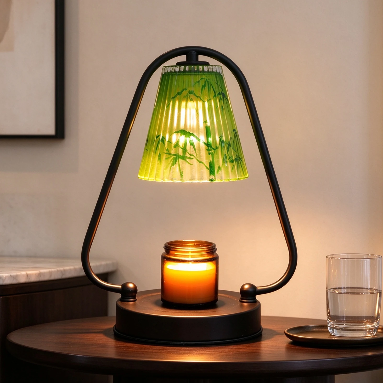 Dimmable Candle Warmer Lamp with Timer, Vintage Candles Wax Table lamp for Birthday Gifts, Home Decor for Bedroom Living Room