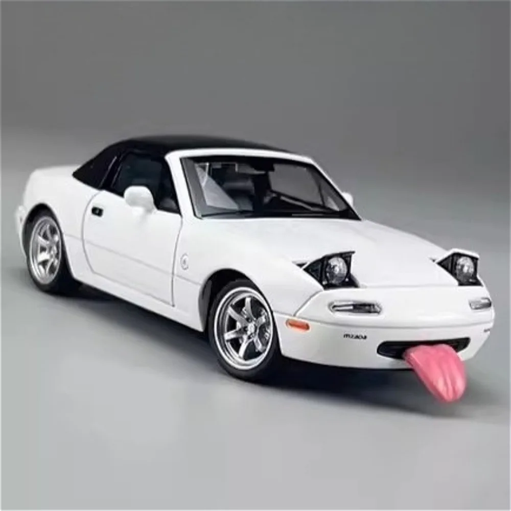 1:32 スケール MX5 RX7 おもちゃの車モデル ダイキャストメタル ドアが開く プルバックシミュレーション スーパーカーモデル 子供のギフトコレクション