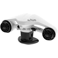Asiwo Underwater Scooter Dual Motor Sea Scooter 40M Waterproof for Diving Swimming Snorkeling Adventures and Chasing Fish
