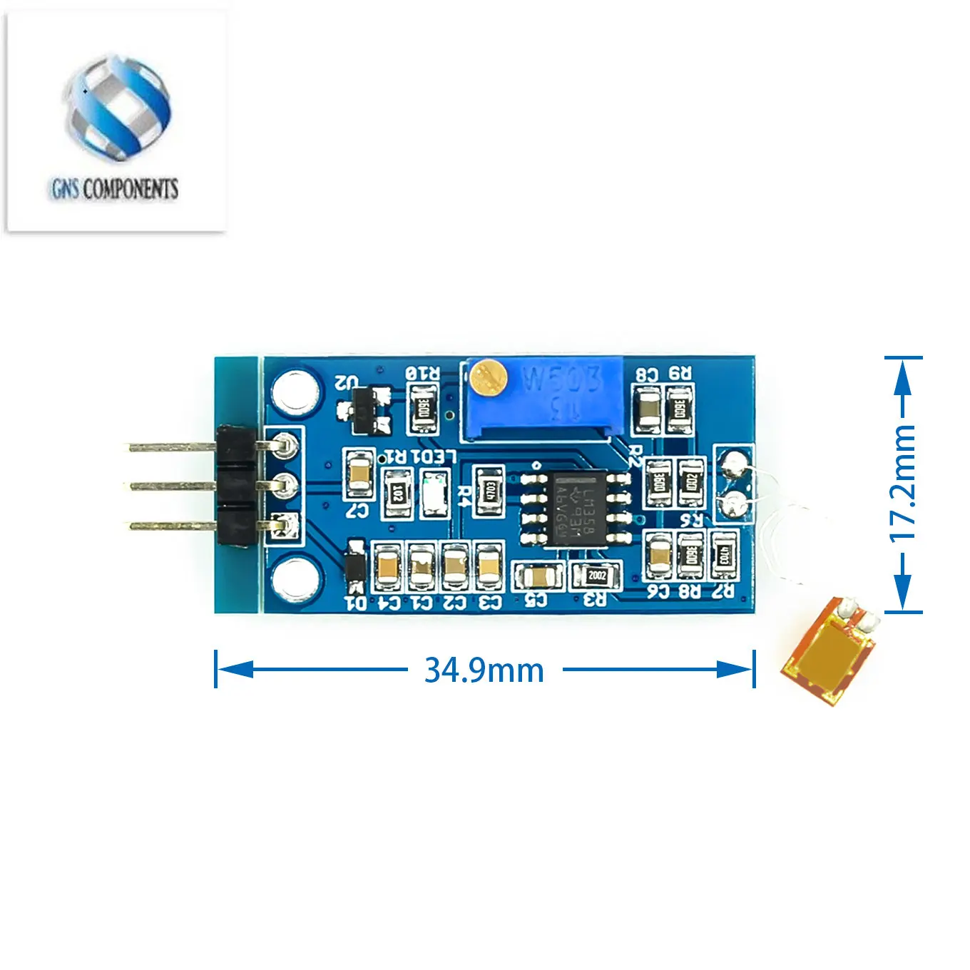 Strain Gauge Bend Sensor Module Y3 Weighing Amplification Module Digital Sensor Biosensor Mixture