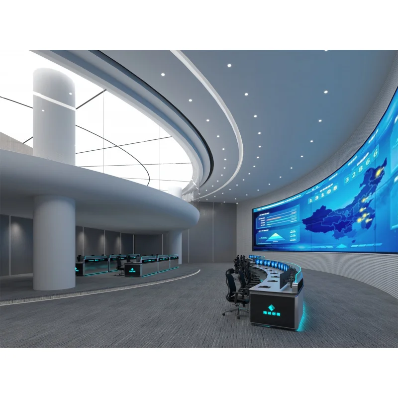 custom.Customized Size Call Center Workstation China Designed Security Monitoring Control Room Console Office Desks
