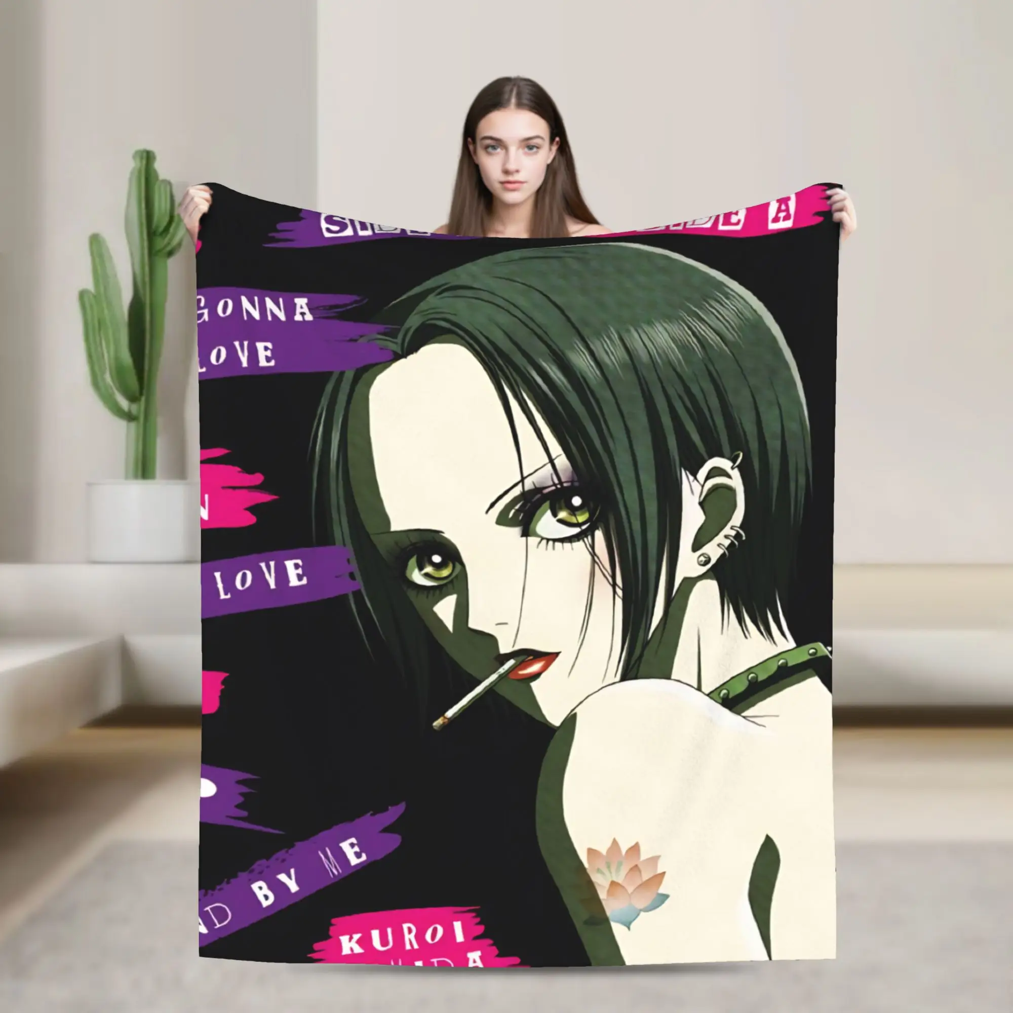 Nana - Best Collection Blanket Quality Warm Soft  Throw Blanket Spring Travel Home Decor Novelty Bedspread