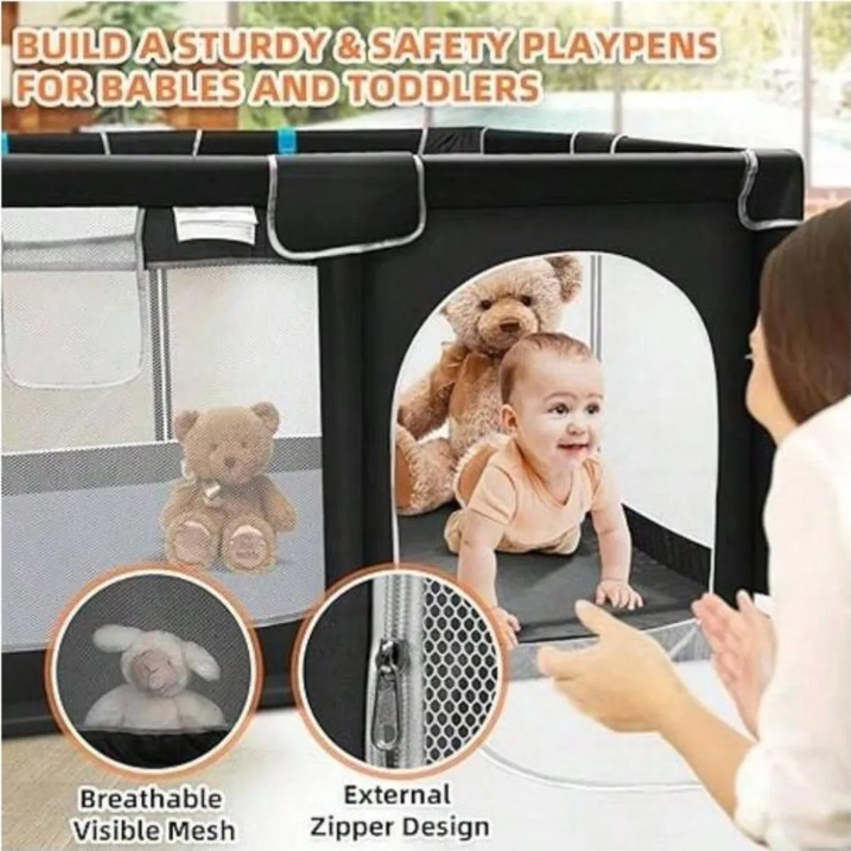Thumbnail 2 - #16 Best Large Safety Baby Playpens to Buy In 2026