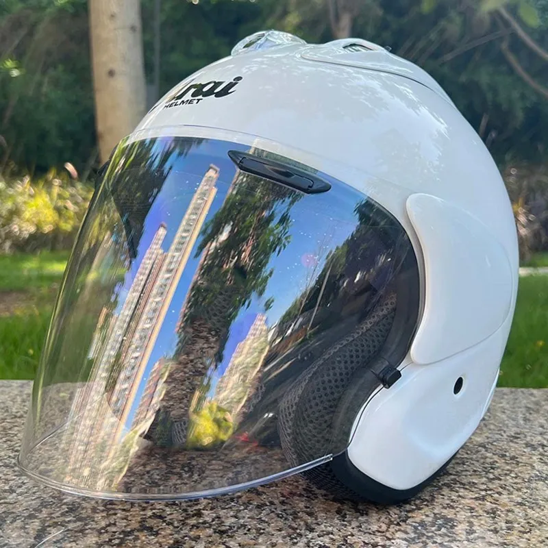 3/4 Open Face Helmet VZ-RAM High Quality ABS Classic For Vintage Motorcycle and Cruise Motorcycle Protection Helmets Capacete