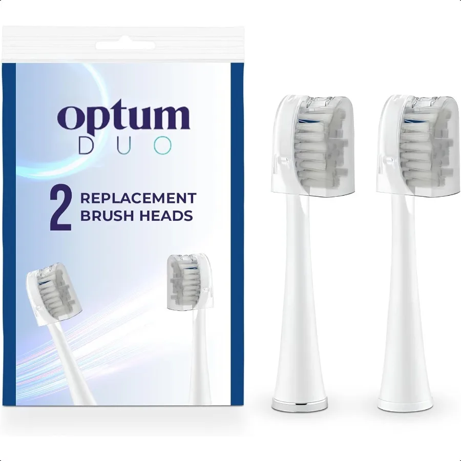 

Сменные насадки для зубной щетки с нитью, 2 шт., электрическая зубная щетка 2 в 1, комбинированная звуковая зубная щетка с 4 шт.